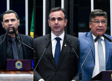 Proposta que aumenta o número de cadeiras na Câmara dos Deputados divide a opinião dos senadores mineiros -  (crédito: Pedro França, Roque de Sá e Jefferson Rudy/Agência Senado)
