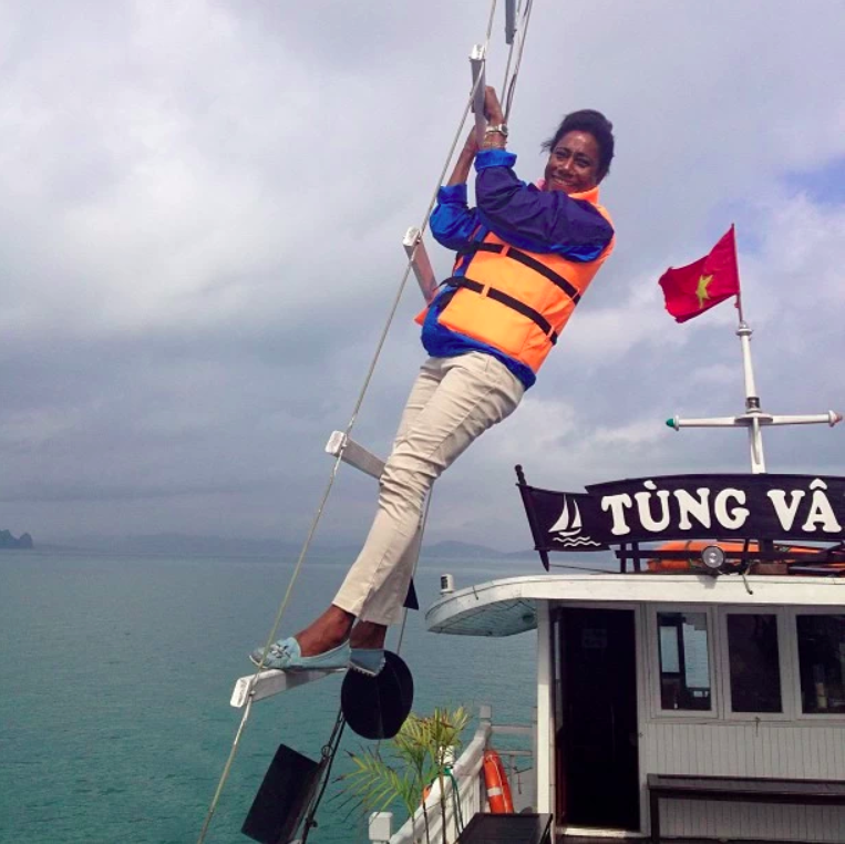 Outros registros marcantes da jornalista foram durante as viagens ao Vietnã, Laos e Camboja, em 2013, onde mostrou a cultura e os costumes dos moradores locais.
