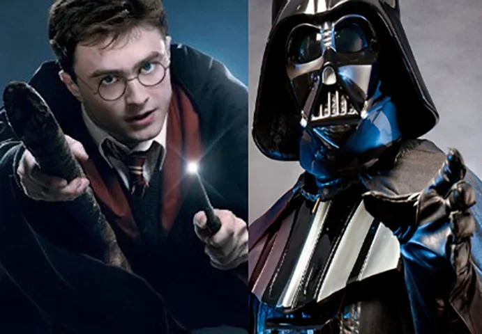 Inteligência Artificial transforma Bruxos de "Harry Potter" em personagens de "Guerra nas Estrelas" - Divulgação