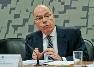 Mauro Vieira, Ministro das RelaÃ§Ãµes Exteriores do Brasil.
 -  (crédito: Geraldo Magela/AgÃªncia Senado)