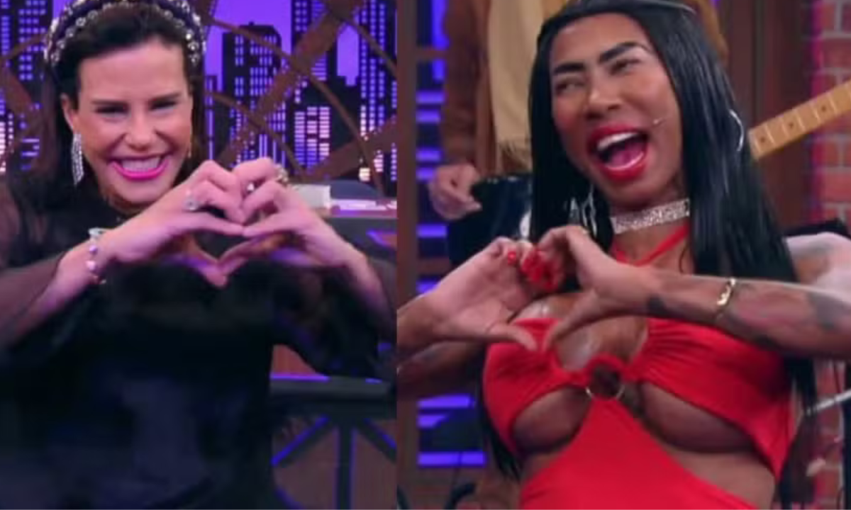 Narcisa Tamborindeguy e Inês Brasil - (crédito: Reprodução/Tv Globo) Narcisa Tamborindeguy e Inês Brasil - (crédito: Reprodução/Tv Globo)