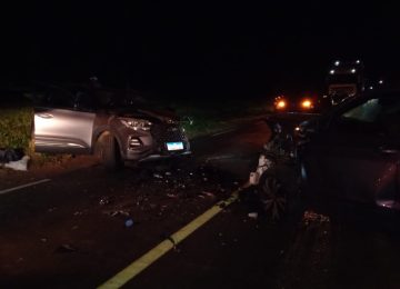 Idosa morre em batida na MGC-497 -  (crédito: Divulgação/CBMMG)