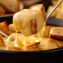 Receita de fondue com 3 ingredientes para aquecer nos dias frios