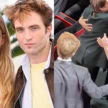 Jennifer Lawrence 'faz' dedo do meio para Robert Pattinson em Cannes