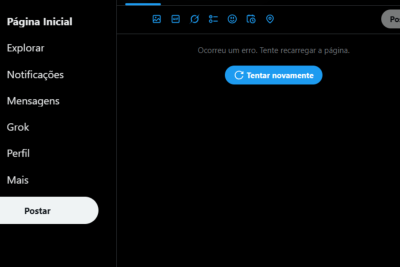 X apresenta instabilidade na manhã deste sábado -  (crédito: Reprodução)
