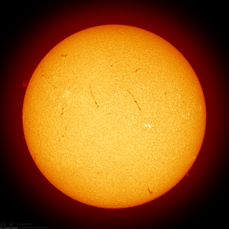 Declínio: Durante essa fase, a atividade solar diminui e então retorna ao próximo mínimo solar.