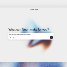 Opera Neon promete transformar a navegação com IA agentic - Opera/Divulgação