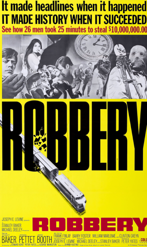 Este assalto chegou a ser considerado o "crime do século" na Inglaterra. E foi retratado em cerca de 30 livros e mais de 20 filmes, inclusive "Robbery", de Peter Yates (cartaz na foto). 