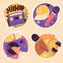 Ritmo contagiante: Os maiores rappers da história -  ikisuperstar por freepik
