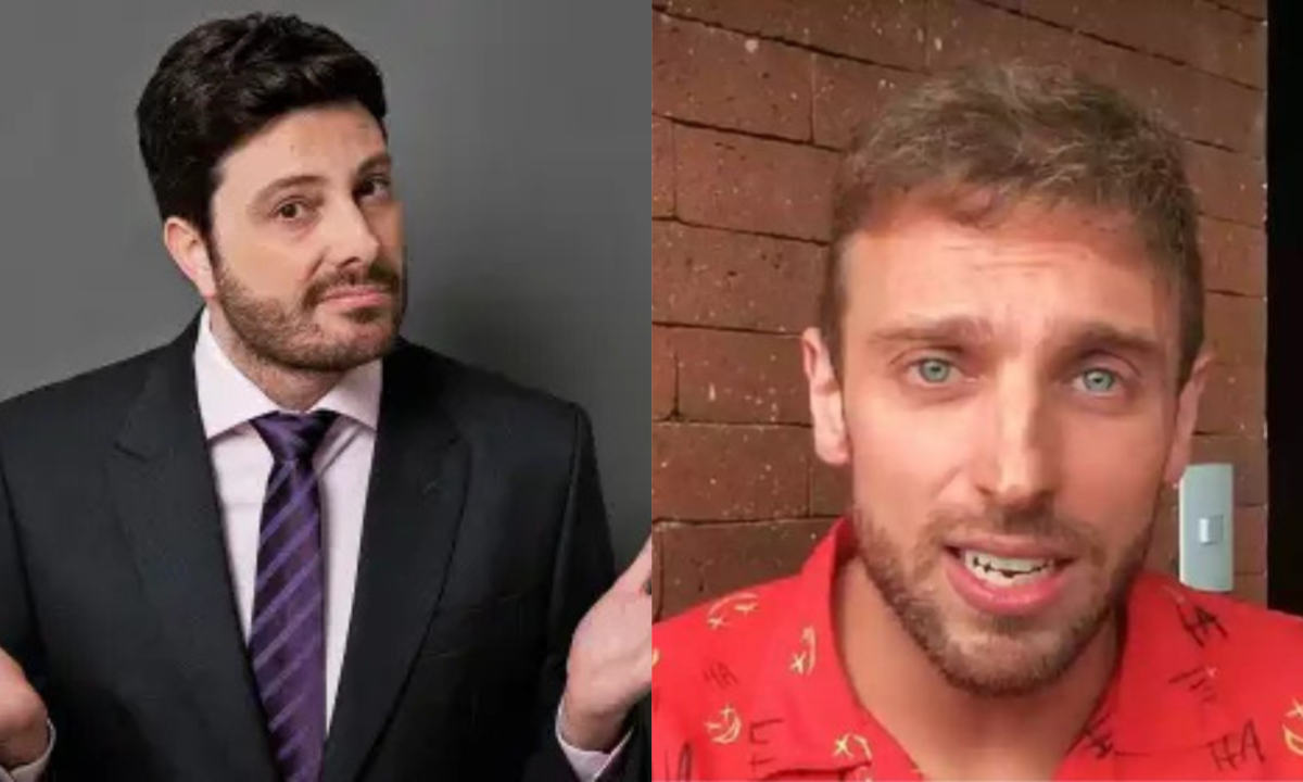 Danilo Gentili e Léo Lins - (crédito: Reprodução/Instagram) Danilo Gentili e Léo Lins - (crédito: Reprodução/Instagram)
