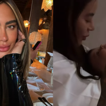 Rafaella Santos surge grudada com Helena: "Gosta menos da Mavie" - Reprodução/Instagram