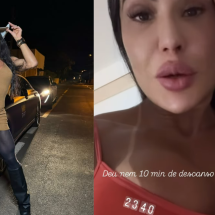 Gracyanne escuta momento quente no quarto ao lado: "A solteira não tem paz" - Reprodu&ccedil;&atilde;o/Instagram