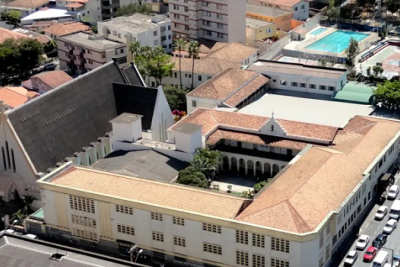 Polícia Civil de Minas Gerais (PCMG) instaurou um inquérito para investigar a origem das imagens  -  (crédito: Colégio Santa Maria Minas / Reprodução)