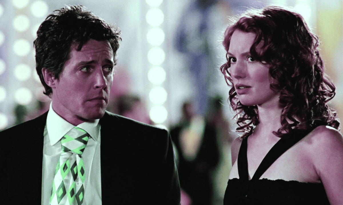 Cena do filme 'Amor &agrave; segunda vista' com Hugh Grant e Alicia Witt  -  (crédito: MAX/ Reprodu&ccedil;&atilde;o)