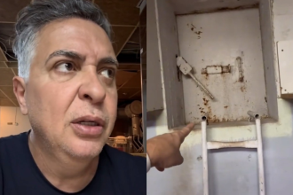 Vídeo: Damião mostra bunker que ficou em Israel e detalha experiência