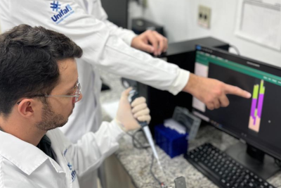 Pesquisadores da Unifal-MG publicam artigo em revista com proposta inovadora de vacina contra novo coronavírus detectado em morcegos -  (crédito: Divulgação)