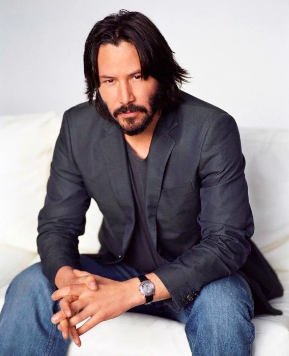 KEANU REEVES - Ator, diretor e produtor de cinema, escritor e músico canadense, nascido em Beirute, no Líbano em 2/9/1964.