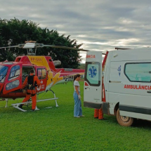 Motociclista bate em árvore durante trilha e é socorrido no Norte de Minas - CBMMG / Divulga&ccedil;&atilde;o