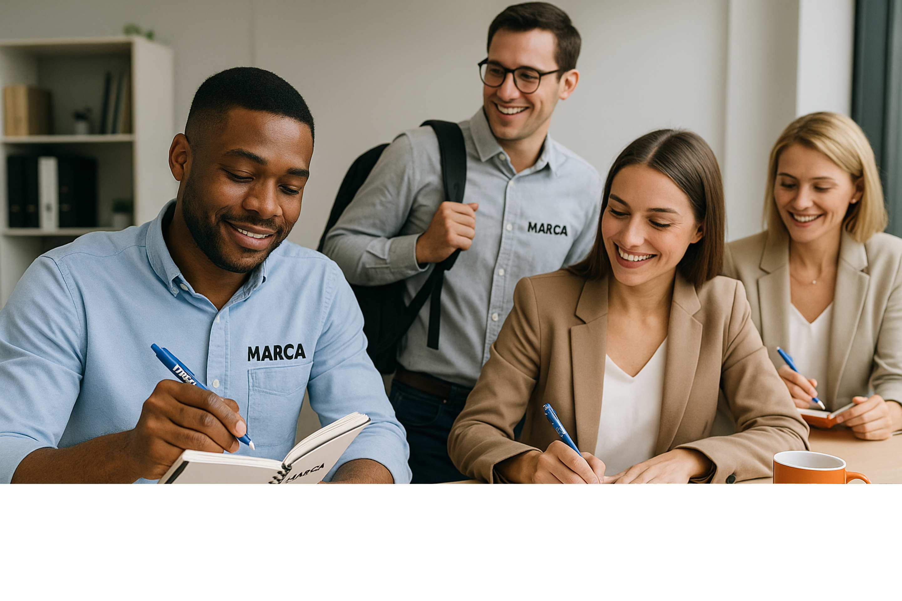 Material de escritório personalizado reforça branding - DINO