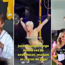 Logo na minha vez de envelhecer, o padrão mudou - Redes sociais/Reprodução 