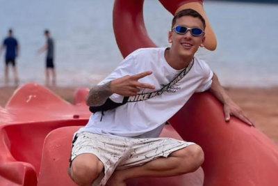 Influenciador morre ao cair da moto e ser atropelado por caminhão na MG-050 -  (crédito: ReproduÃ§Ã£o Instagram/Marlin Bolado)
