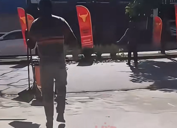 Me senti humilhado: gari sofre ataque durante trabalho e caso gera revolta -  (crédito: ReproduÃ§Ã£o Redes Sociais)