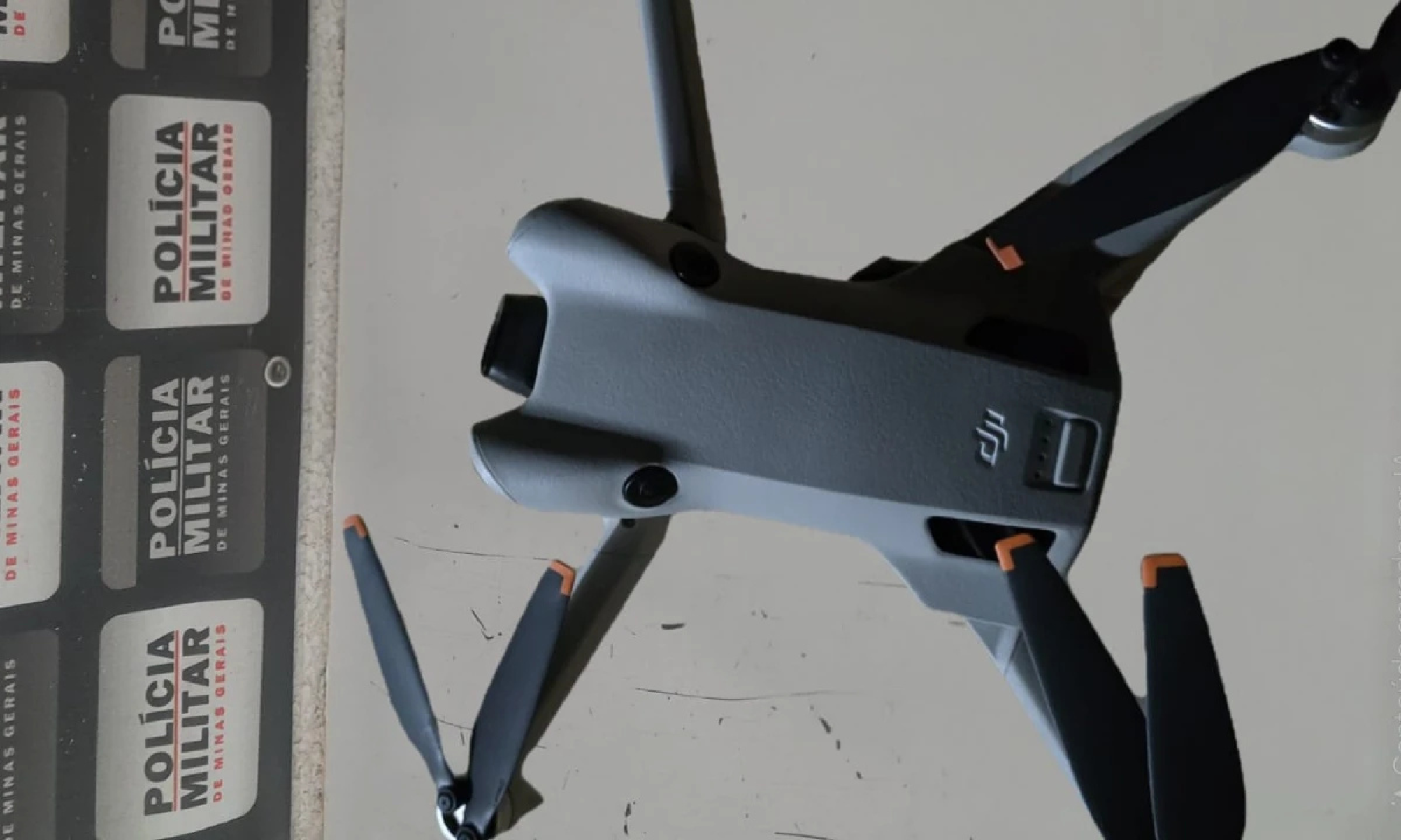 MG: jovem é preso por usar drone para filmar moradores em momentos íntimos - DivulgaÃ§Ã£o/PMMG