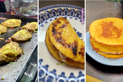 Receitas de cachapa dominam rede social -  (crédito: Reprodução)