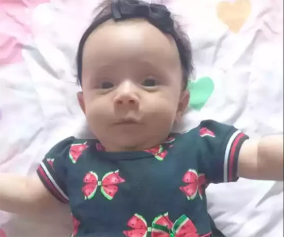 Pra quem não viu: bebê recebeu nome inédito no Brasil; mãe inventou - Reprodução arquivo pessoal 