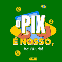 Governo Lula faz postagem rebatendo Trump: 'O PIX é nosso, my friend' - Reprodução/Redes Sociais