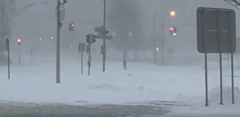 Tempestade de neve: Mulher gravou vídeo antes de morrer na Nevasca do Século; relembre o caso - Reprodução TV