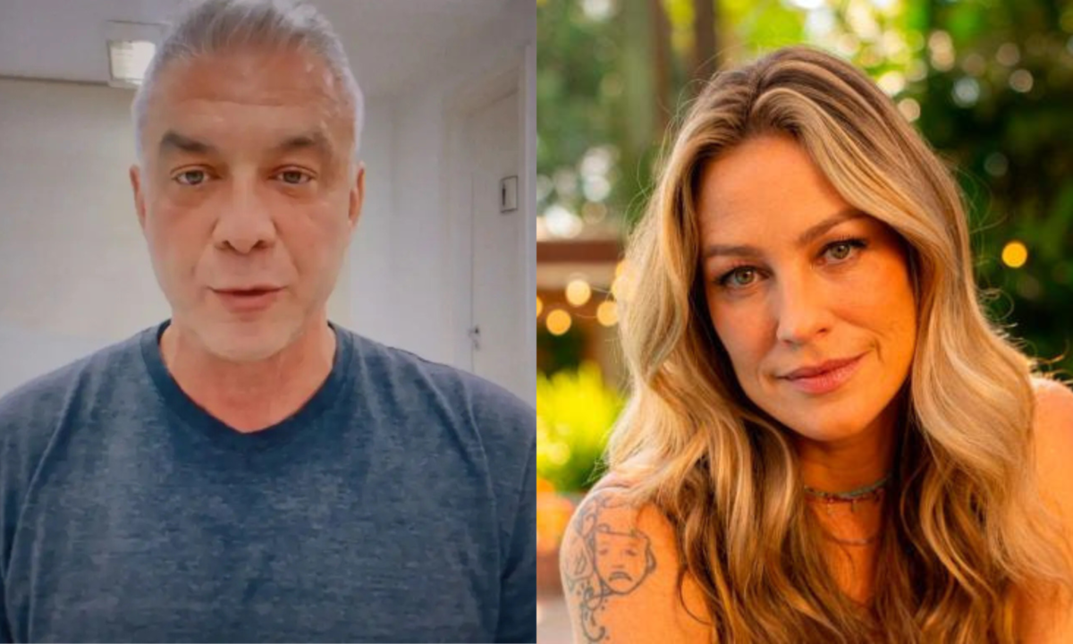 Luana Piovani e Alexandre Correa -  (crédito: Reprodução/Redes sociais)