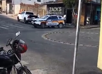 Servente de pedreiro é vítima de bala perdida enquantro trabalhava em MG -  (crédito: ReproduÃ§Ã£o Redes Sociais)