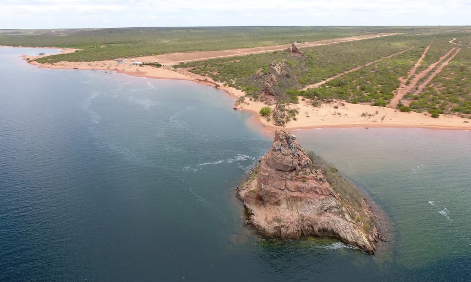 Praia do Sobrado-Divulgação prefeitura de Petrolândia
