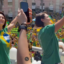 Michelle diz que 'Deus mesmo é o juiz', após prisão domiciliar de Bolsonaro - Reprodução/Redes Sociais