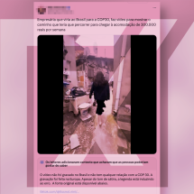 Vídeo de mulher na Geórgia circula como se ela estivesse a caminho de Belém