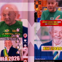 Vídeo tem áudio manipulado para inventar apoio de Luciano Hang a Lula