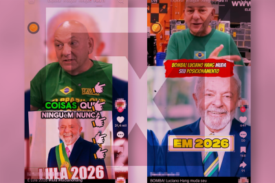 Embora a legenda do post traga o aviso 'marcado pelo criador como gerado por IA', o conteúdo foi enviado à verificação por um leitor, o que indica que há pessoas que podem ter acreditado na autenticidade do vídeo -  (crédito: Reprodução/Comprova)