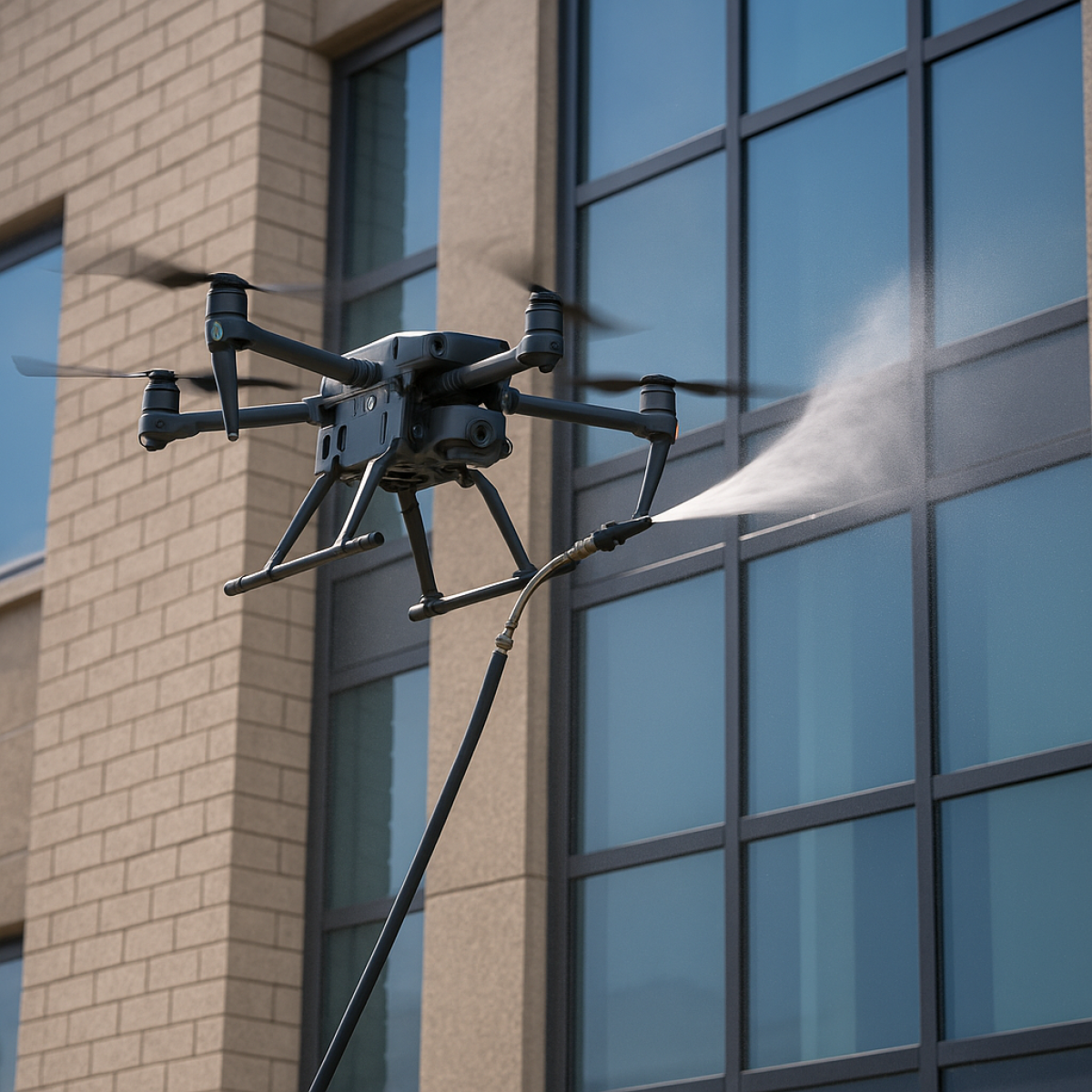 Tecnologia com drones impulsiona o mercado de limpeza - DINO