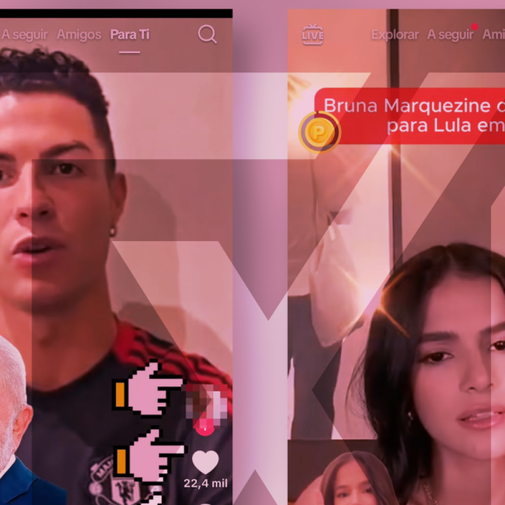 Deepfakes no TikTok usam celebridades para simular apoio a Lula