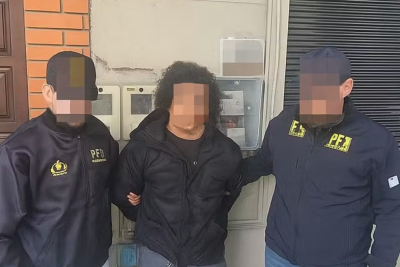 O foragido foi localizado em uma rua movimentada de Buenos Aires na Argentina -  (crédito: Reprodução/FICCO-MG)