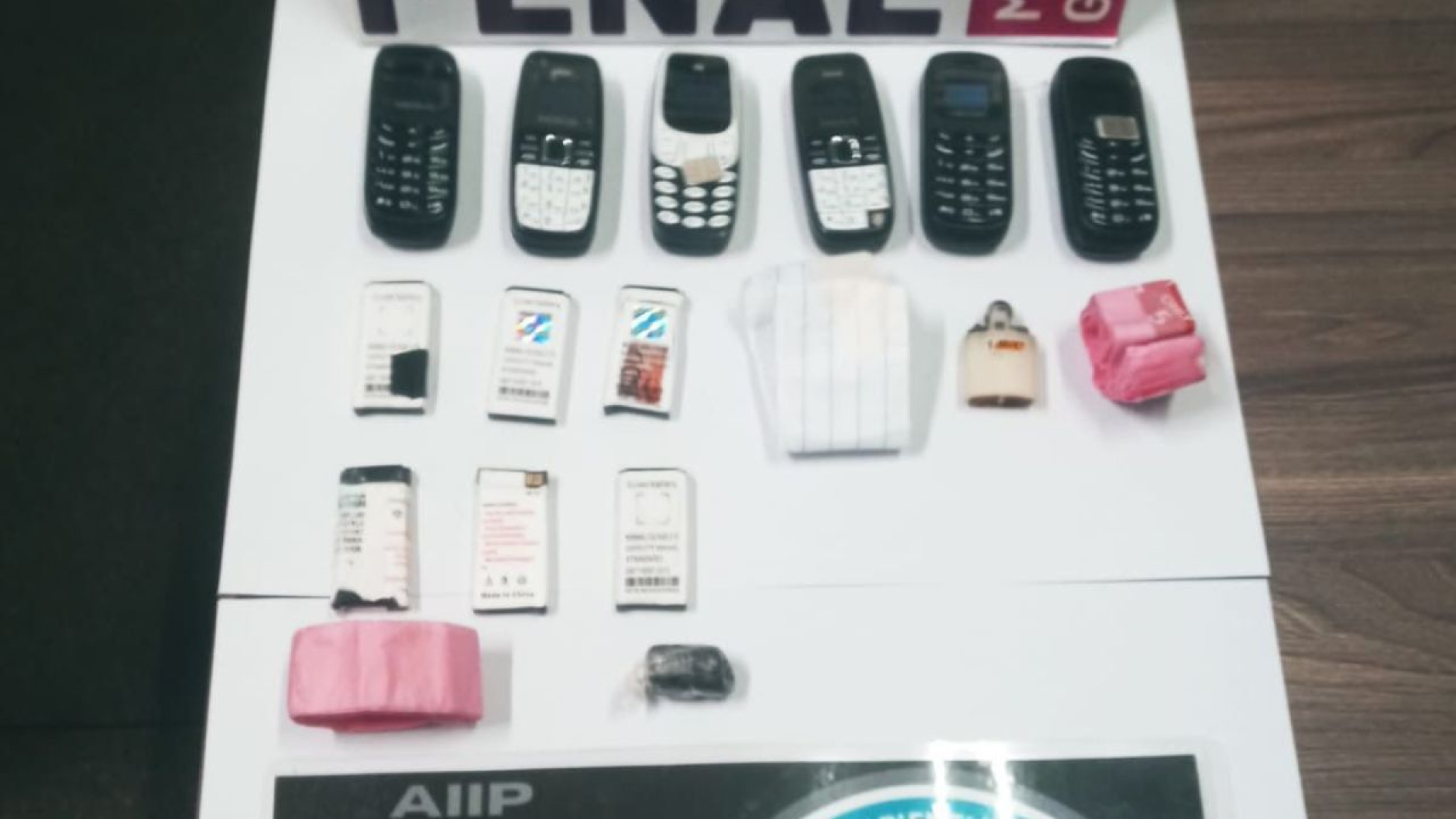 Detento engole 6 celulares para esconder aparelhos em vistoria - Divulga&ccedil;&atilde;o/Sejusp