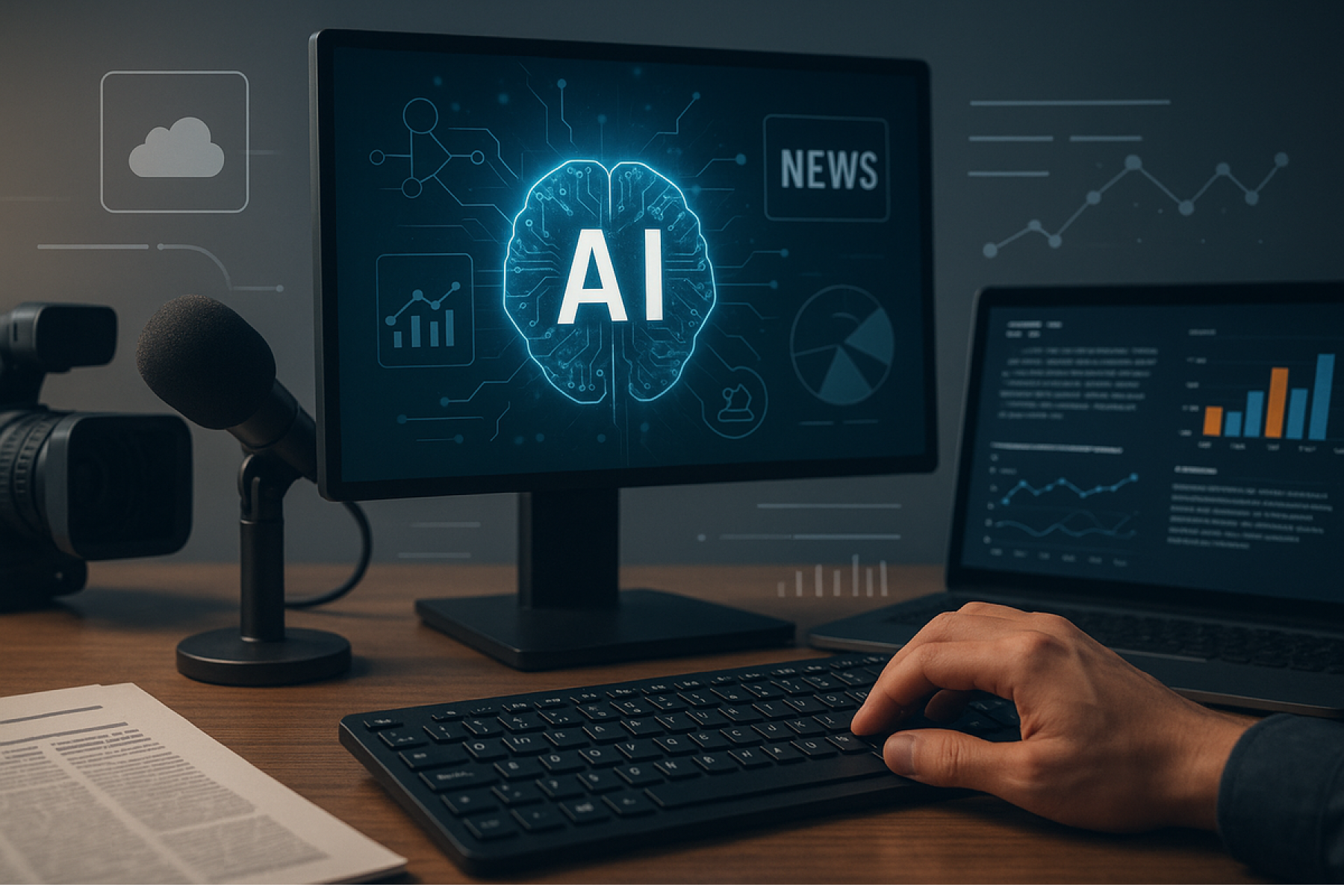 Inteligência artificial remodela práticas jornalísticas - DINO