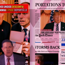 New York Times não noticiou suposta investigação de Trump contra Eduardo - Reprodução/Comprova