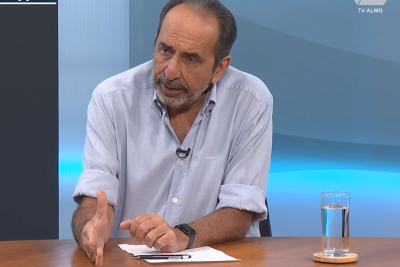 Ex-prefeito de Belo Horizonte, Alexandre Kalil (PDT) -  (crédito: Reprodução/ TV ALMG)