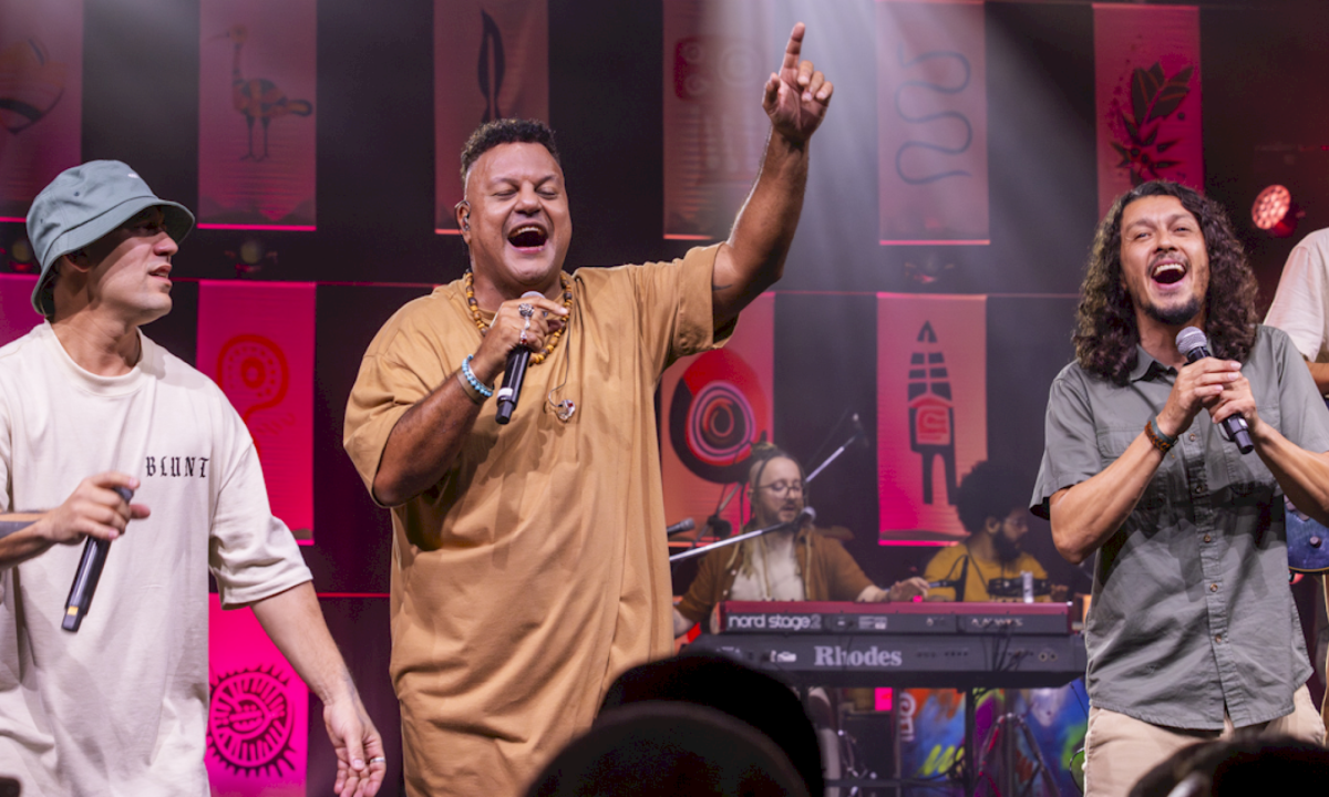 Alma Djem e Chimarruts lançam a inédita 'Maré Cheia' -  (crédito: Marcos Hermes)