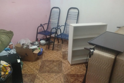 Mulher é presa por agredir e vender todos os móveis da mãe -  (crédito: DivulgaÃ§Ã£o/PMMG)