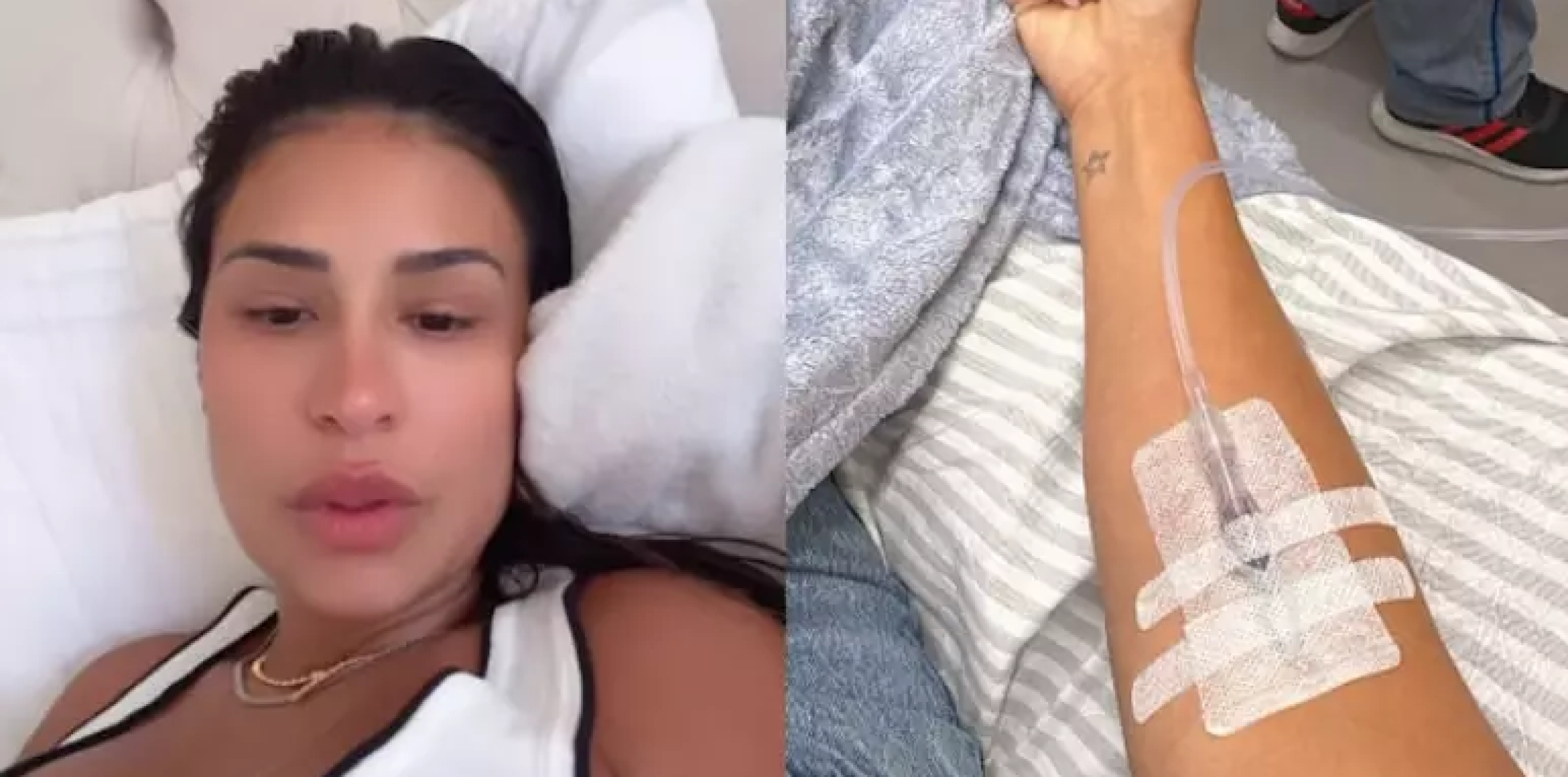 Simone Mendes se sente mal e vai parar no hospital; horas depois foi a vez do marido - Tupi