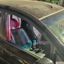 Advogada tem carro arrombado e 2 são presos com pertences dela no Buritis - PMMG/Divulgação