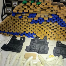 Operação prende suspeito de tráfico e apreende 18 mil papelotes de cocaína - Polícia Militar de Minas Gerais / Divulgação